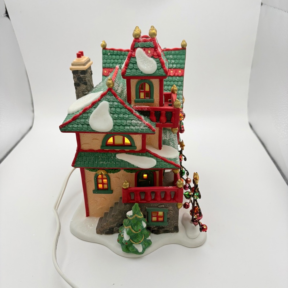 Department 56 North Pole Series Glass Ornament Works Christmas Village 56396 - Picture 4 of 8